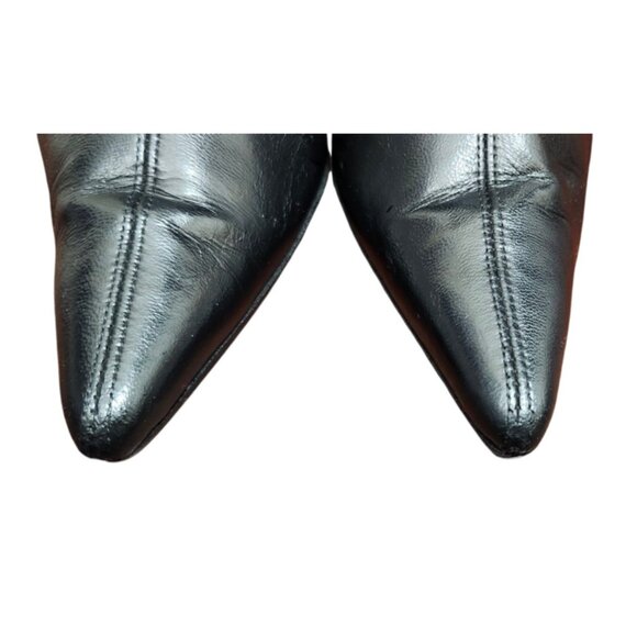 Gucci by Tom Ford S/S 2002 Bamboo Ankle Boots stretch leather bamboo heel bootie - Picture 9 of 15